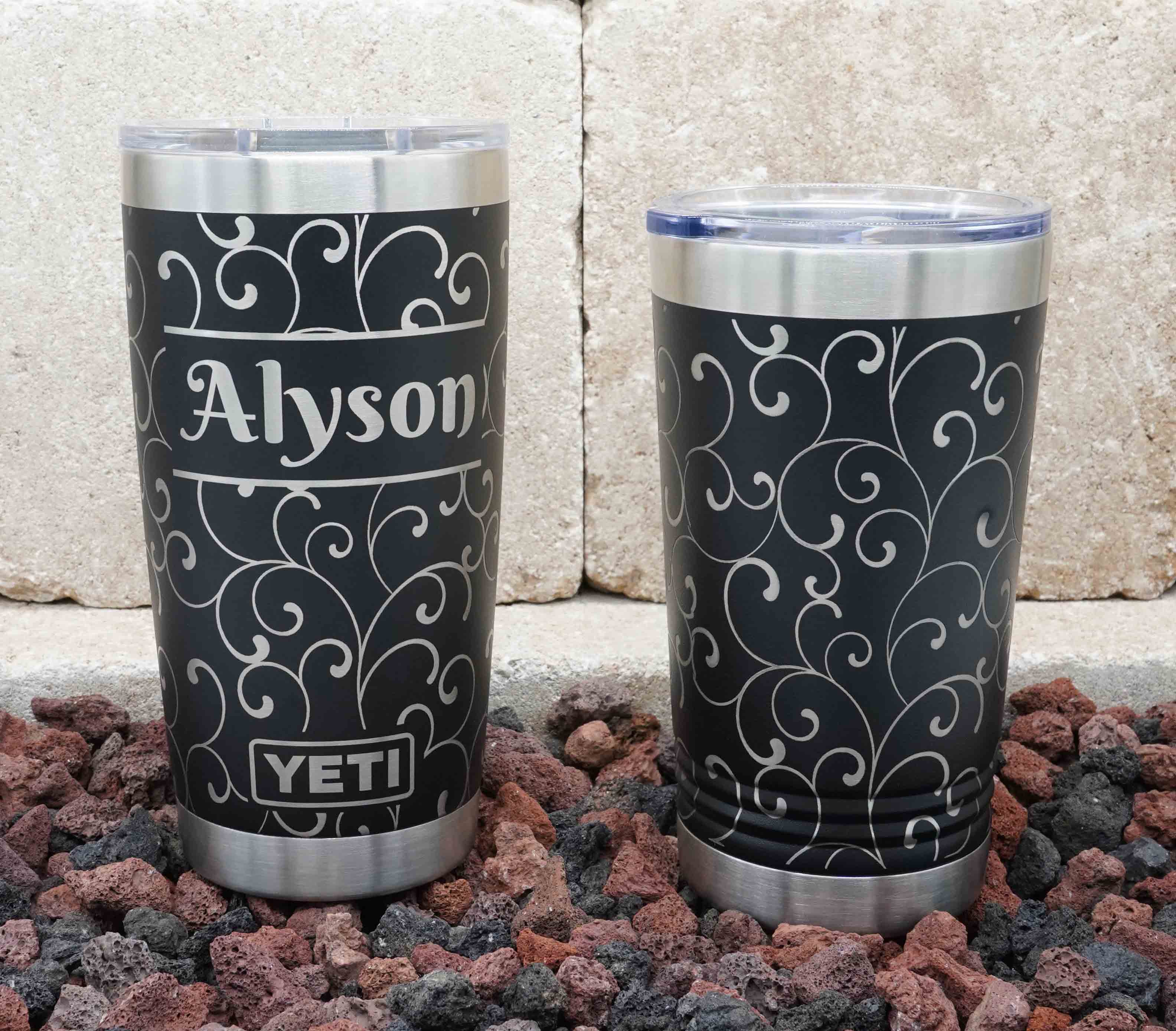 Engraved Yeti Wedding Yeti Cups Mr And Mrs Yeti, Bride And Groom