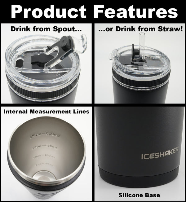 Ice Shaker™ Flex Lids - Variety of Colors