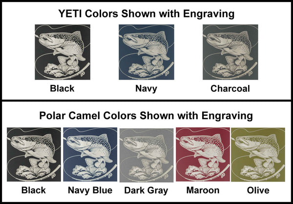 Laser Engraved YETI® Texas A&M Aggie Tumblers YETI® or Polar Camel