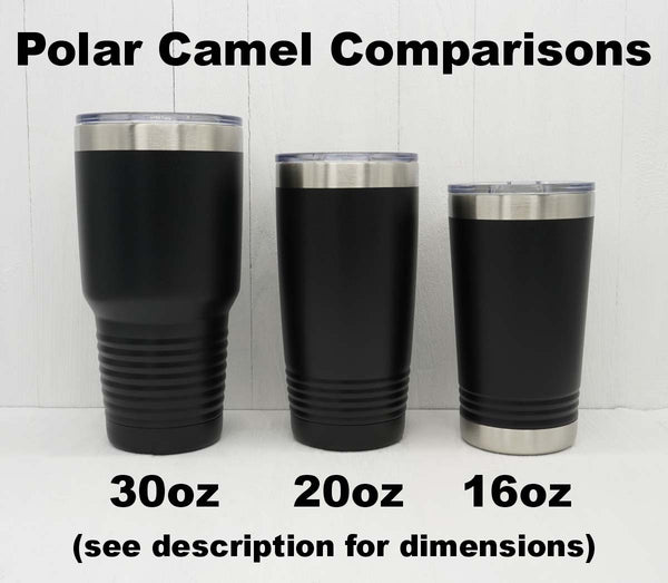 Personalized Engraved Rambler Tumblers, 40th Birthday, Yeti and Polar Camel  Tumblers 